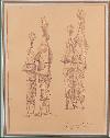 Frederick McWilliam - Working Drawing for Mother and Daughter