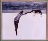 Sir Sidney Nolan - A Man Feeding a Horse